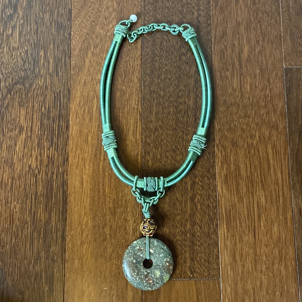 Eternal Love Rope Stone Necklace